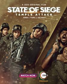 State Of Siege Temple Attack 2021 1080p ZEE5 WEBRip x265 Hindi DDP5.1 ESub - SP3LL
