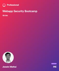 Webapp Security Bootcamp