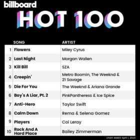 Billboard Global 200 Singles Chart (01-04-2023)