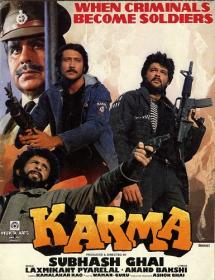 Karma 1986 1080p AMZN WEBRip x265 Hindi DDP2.0 ESub - SP3LL