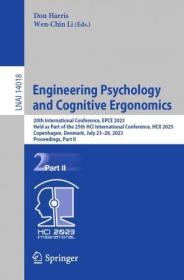 [ CourseWikia com ] Engineering Psychology and Cognitive Ergonomics - 20th International Conference, EPCE 2023, Held as Part of the 25th HCI
