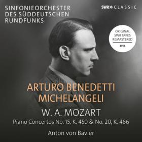 Arturo Benedetti Michelangeli - Mozart Piano Concertos Nos  15 & 20 (Remastered 2023) (Live) (2023) FLAC [PMEDIA] ⭐️