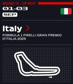 F1 2023 Round 15 Italian Weekend SkyF1 2160P