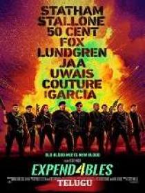 Expendables 4 (2023) 720p Telugu HDTS-Rip - x264 - Clean Aud - 950MB