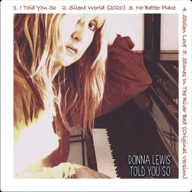 Donna Lewis - Told You So (2021 Pop) [Flac 16-44]