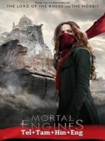 Mortal Engines (2018) 720p BluRay - [Tel + Tam + Hin + Eng] - 1.4GB