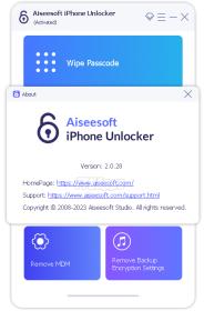 Aiseesoft iPhone Unlocker v2.0.26 Multilingual Portable