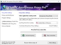 ChrisPC Anonymous Proxy Pro v9.23.1005 Multilingual Portable