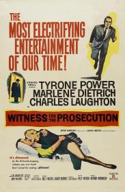 【高清影视之家发布 】控方证人[中文字幕] Witness for the Prosecution 1957 BluRay 1080p DTS-HD MA 2 0 x264-DreamHD