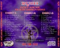 Rush - 2010-10-02 - Don't Ask Me, I'm Just Improvising (CE34) (16 bit)