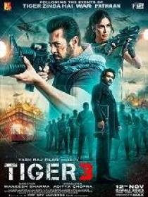 T - Tiger 3 (2023) 720p Hindi HQ HDRip - x264 -  (DD 5.1 - 192kbps & AAC) - 1.4GB