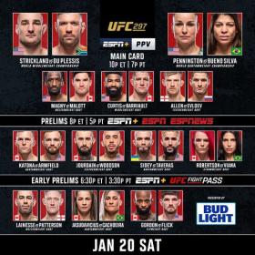 UFC 297 - 20-1-2024