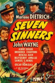 Seven Sinners (1940) [1080p] [BluRay] [YTS]