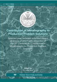 [ CourseWikia com ] Contribution of Metallography to Production Problem Solutions (Scientific Books Collection, Volume 7)