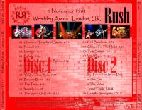 Rush - 1981-11-04 - Ron's Vault Release RE, Wembley Arena, London, UK (FLAC)