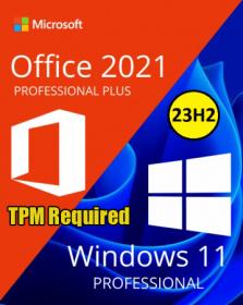 Windows 11 Pro 23H2 Build 22631.3296 (TPM Required) With Office 2021 Pro Plus (x64) En-US March 2024