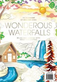 Colouring Book - Wonderous Waterfalls, 2024