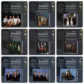 Leipziger Streichquartett - Schubert Complete String Quartets Vol  1-9 (1995-1997) FLAC 16BITS 44 1KHZ-EICHBAUM