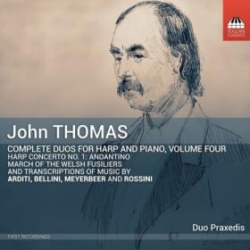 Duo Praxedis - Thomas Complete Duos for Harp & Piano Vol  4 (2024) [24Bit-44.1kHz] FLAC [PMEDIA] ⭐️