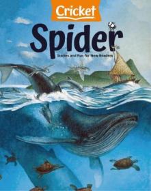 Spider Magazine Stories, Games, Activites and Puzzles for Children and Kids - April 2024