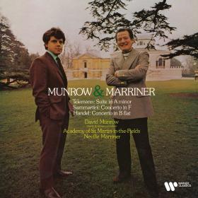 Telemann, Sammartini, Handel - Recorder Concertos - David Munrow, Neville Marriner (1974) [24-192]