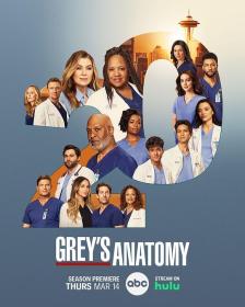 【高清剧集网发布 】实习医生格蕾 第二十季[第03集][中文字幕] Grey's Anatomy S20 1080p DSNP WEB-DL DDP 5.1 H.264-BlackTV