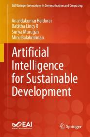 Artificial Intelligence for Sustainable Development (EAI - Springer Innovations in Communication and Computing)