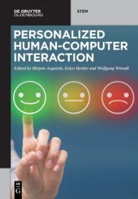 Personalized Human-Computer Interaction (De Gruyter Textbook), 1st Edition