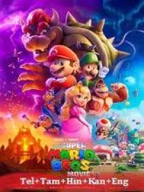 Us - The Super Mario Bros  Movie (2023) 720p BluRay - x264 - [Tel + Tam + Hin + Kan + Eng]