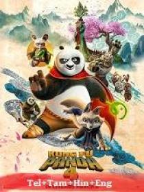 Kung Fu Panda 4 (2024) HQ HDRip - x264 - [Tel + Tam + Hin]