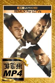 The Departed 2006 2160p REMUX BluRay DV HDR ENG LATINO CASTELLANO ITA RUS DDP5.1 H265 MP4-BEN THE