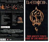 DAEMONIA DARIO ARGENTO TRIBUTE LIVE IN  LOS ANGELS 2006  ZOMBIE  CD DVD