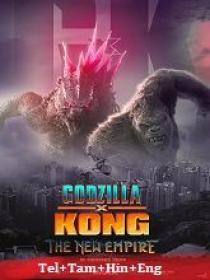 Www 5MovieRulz black - Godzilla x Kong The New Empire (2024) v2 720p HQ HDRip - HEVC - Org Auds [Tel + Tam + Hin + Eng]