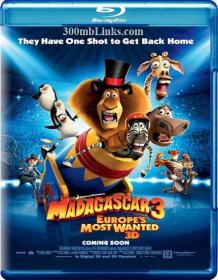 Madagascar 3 Europe's Most Wanted (2012) 1080p x264 DD 5.1 Eng NL Subs