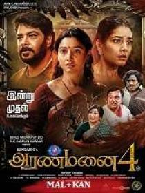 Www 5MovieRulz loan - Aranmanai 4 (2024) 720p HQ HDRip - x264 - (DD 5.1 - 192Kbps) [Mal + Kan] - 1.6GB