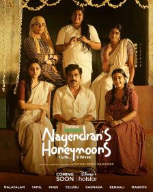 Nagendrans Honeymoons (2024) S01 720p HS WEB-DL [Hindi + Malayalam] Dual Audio DDP5.1 x264 ESub -PrimeFix [ProtonMovies]