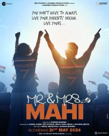 Mr & Mrs Mahi (2024) Hindi 1080p NF WEB-DL DDP 5.1 x265  HEVC ESub -Telly [ProtonMovies]