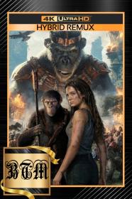 Kingdom Of The Planet Of The Apes 2024 2160p BluRay REMUX DV HDR ENG LATINO TrueHD Atmos 7 1 H265-BEN THE