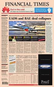 Financial Times Europe Newspaper - Oct 11 2012