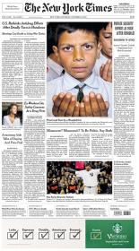 The New York Times Newspaper - Oct 13 2012