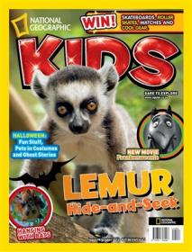 National Geographic KIDS - Haloween Fun Stuf, Pets in Costumes and Ghost Stories (October 2012)