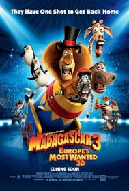 Madagascar 3 Europe's Most Wanted (2012) DVDRIP XVID DD 5.1 Eng NL Subs