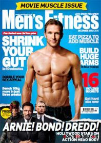 Mens Fitness UK - Shrink Your Gut & Double Your Sex Appeal (December 2012)