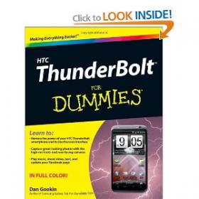 HTC ThunderBolt For Dummies (ePub)