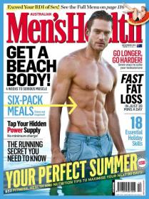 Mens Health Magazine - Get A Beach Body Plus Six-Pack Meals (December 2012)