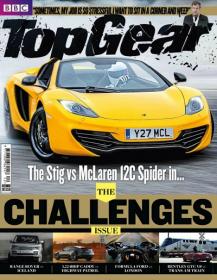 BBC Top Gear Magazine - The Stig Vs Macleran 12C Spider In    (December 2012)