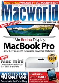 Macworld - 13 Inch Retina Deplay MacBook Pro and 40 Gifts for Apple Fans (Christmas 2012)