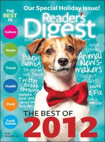 Readers Digest - The Best of The Best of 2012 Events (December 2012 (Canada))