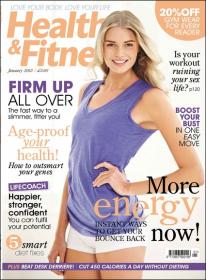 Health & Fitness UK - Is Your Workout Ruining Your Sex Life (January 2013)