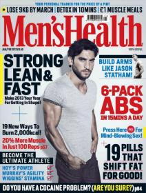 Mens Health Magazine UK January February 2013 [azizex666]